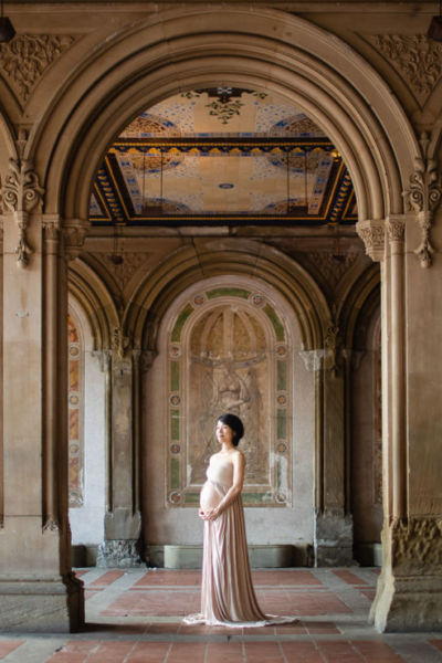 マタニティフォト撮影：ニューヨーク・セントラルパーク | Hiroko Photography