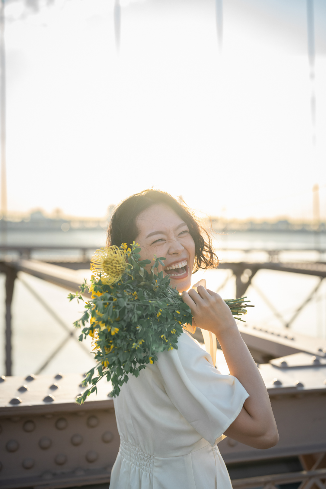 ニューヨークのフォトウェディング/前撮り|花嫁さまのとびきりの笑顔。