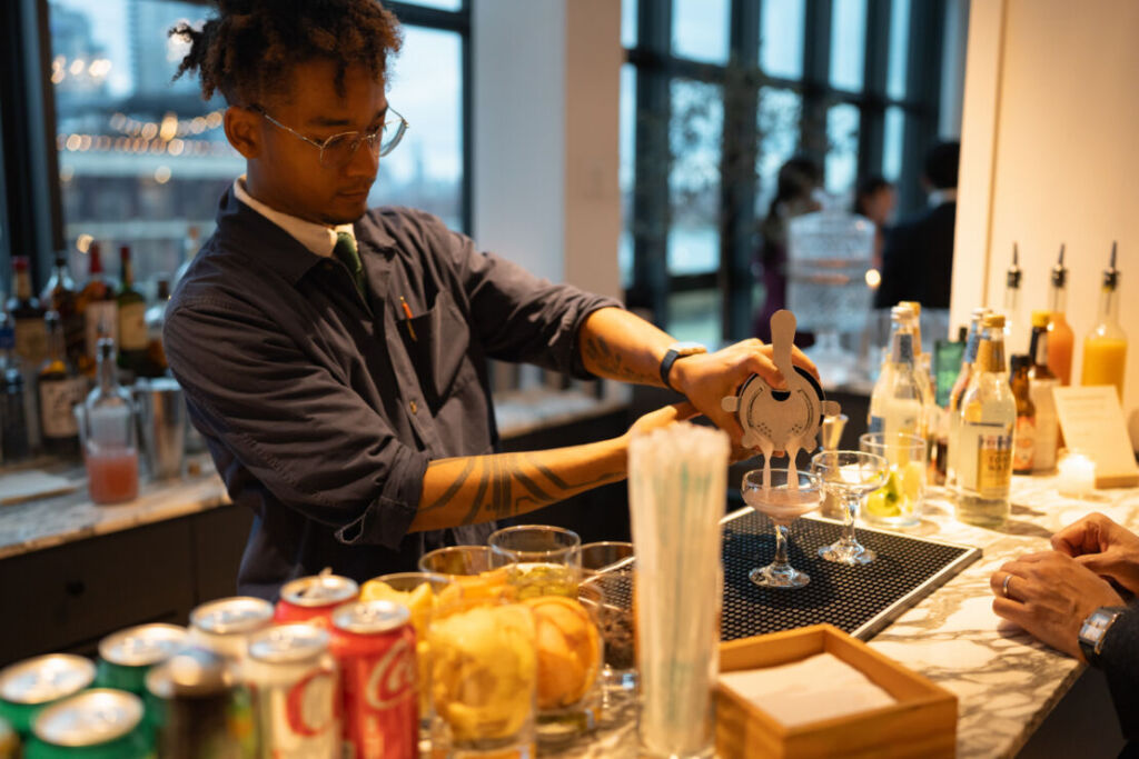 NYウェディングフォト|前撮り/カクテルアワーが始まった。