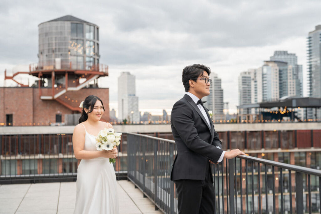 NYウェディングフォト|前撮り/ファーストミートを迎える瞬間。