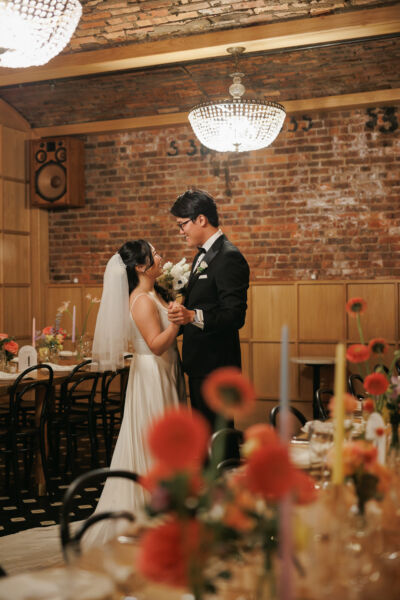 NYウェディングフォト|前撮り/結婚式の会場で。