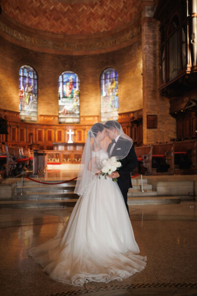 NYウェディングフォト|前撮り/コロンビア大学のチャペルにて。